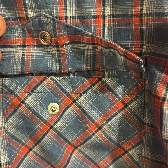 Wrangler Men’s XXL Pearl Snap Long Sleeve Button Down - Picture 4 of 6